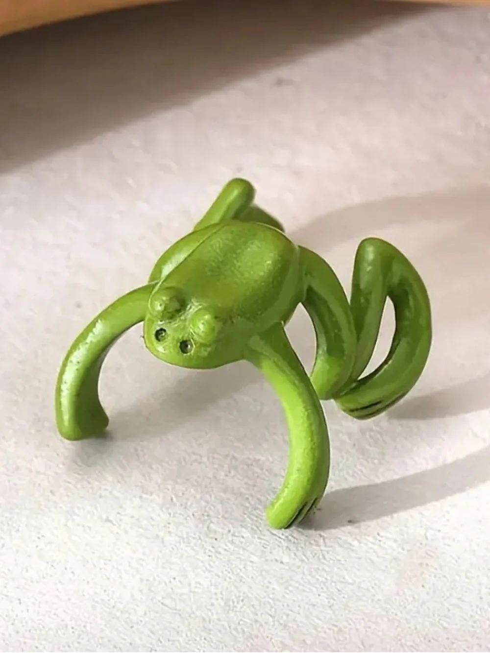 Green Frog Ear Cuff Earring #2520